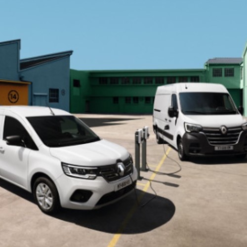 Twee bestelauto's 500x 1