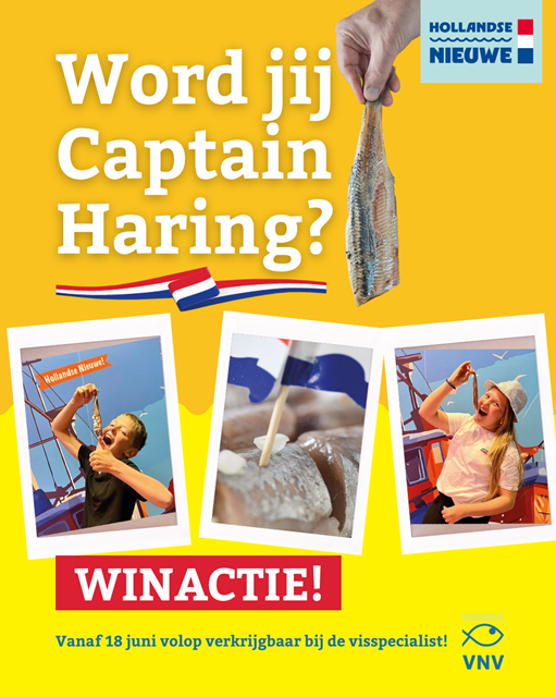 Campagne week 22A - Wordt jij captain haring